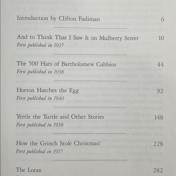 VINTAGE- Hardback Dr. Seuss A treasury of classics - Picture 9 of 11